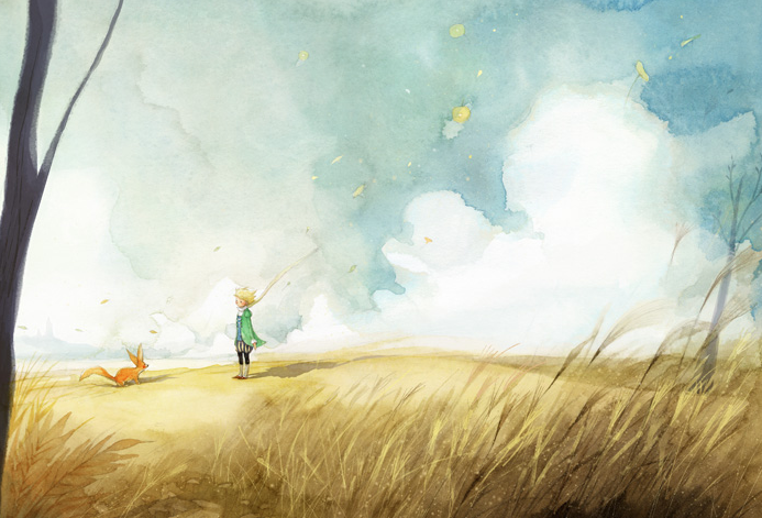 "İnsan ancak yüreğiyle baktığı zaman doğruyu görebilir. Gerçeğin mayası gözle görülmez.” 
A.S-Exupéry / Küçük Prens