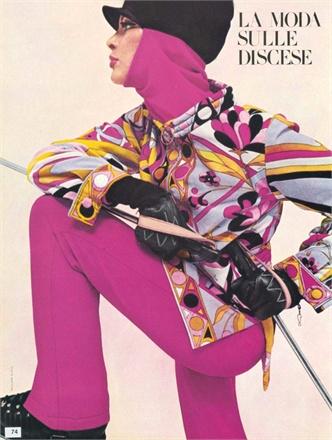 1960s - Pucci ski jumpsuitok, now that's just funny ;o)