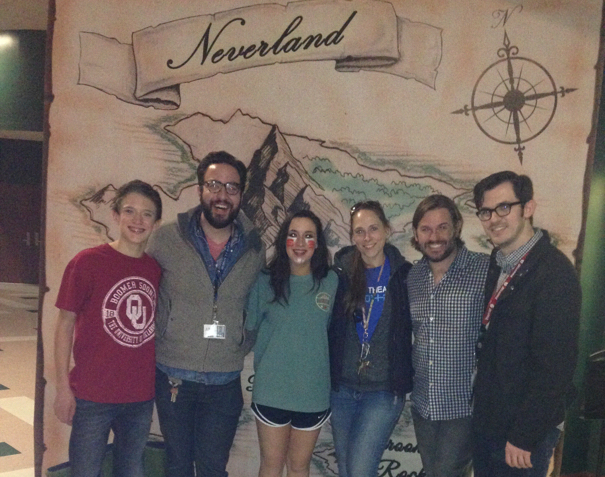 GeddieKim's tweet photo. Thanks to Hebron theater &amp; fine arts for superb Peter Pan performances! Last chance for the last show 7:00 tonight! http://t.co/fGkVtM18s5