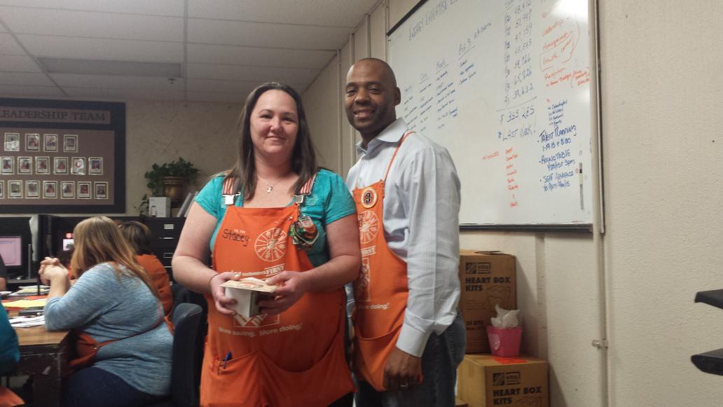 Stacey received her Platinum award and watch today from Garland.  Way to go Stacey!  On our way to become #1CSRITW!