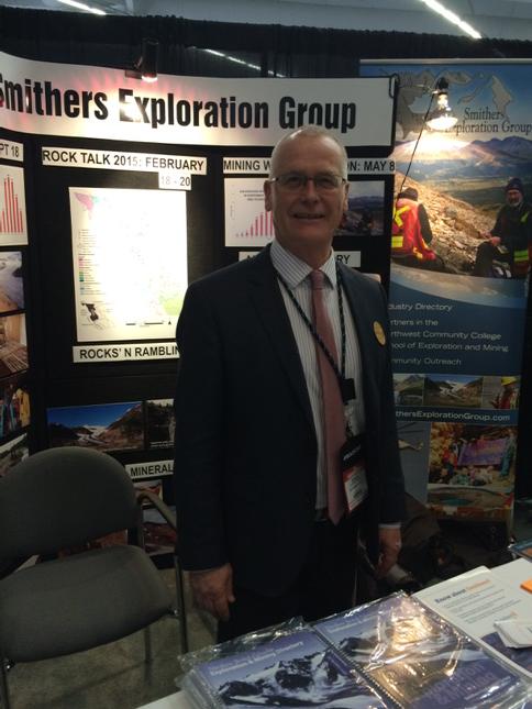 UTMExploration's tweet photo. Our MLA, @donaldsondoug, helping promote #smithers (#smallbutnoisy) at #roundup2015! http://t.co/EMZXnIiL0j