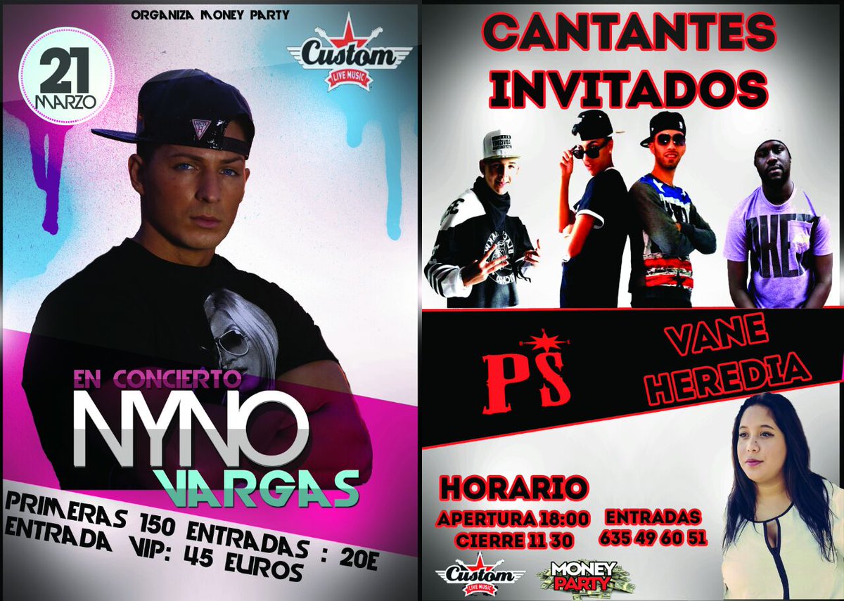 EnriiquesS's tweet photo. Concierto en sala custom día 21 de marzo os esperamos a todos los poetas sureños junto a nino Vargas y vane !! http://t.co/UylTBjxppV