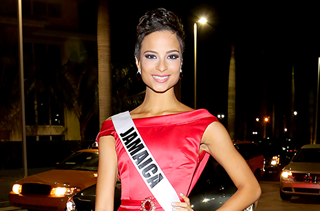 She didn't win #MissUniverse, but Miss Jamaica won our hearts! Learn more about her: usm.ag/1Dby0eR