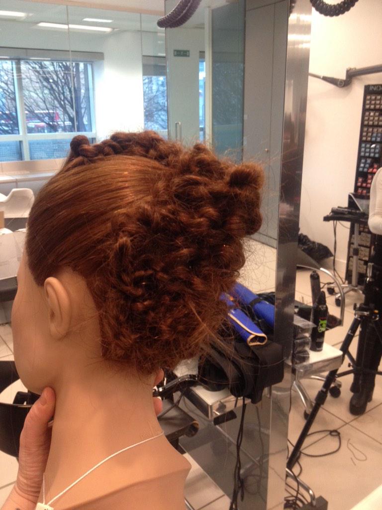 ceara_murphy's tweet photo. One of the hair-up's I did today on the 'The art of hair-up' course with @rickrobertshair @Matrixhaircare @njmhair http://t.co/JJ7OMaOJq5