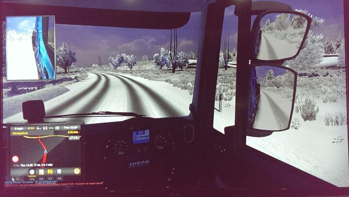 FraggersCafe's tweet image. As hard as it is to believe, there are very few games more relaxing than Euro Truck Simulator 2 @scssoftware