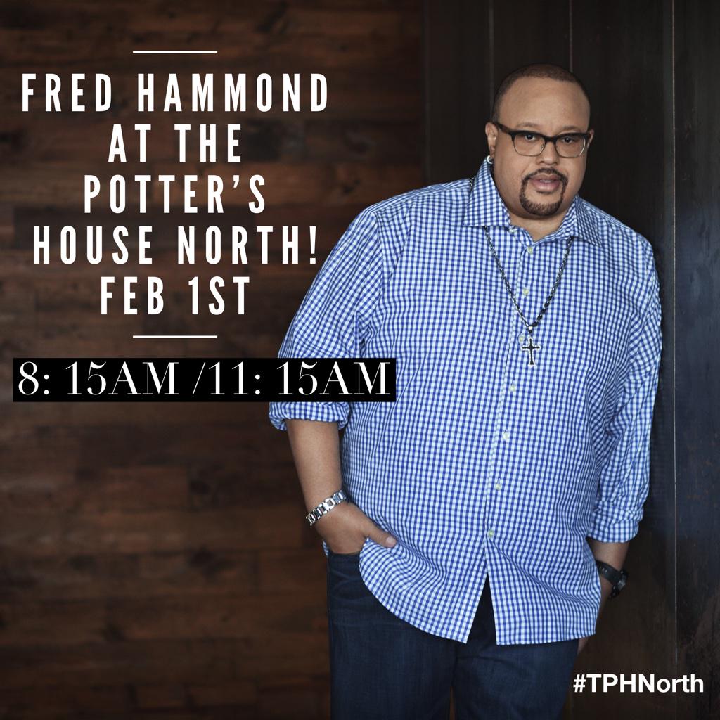 sherylbrady's tweet photo. One of my all time FAVS this Sunday @tphnd - @RealFredHammond!!! 8:15am/11:15am http://t.co/HPpLu5aqYz http://t.co/iVu1qwVJE3