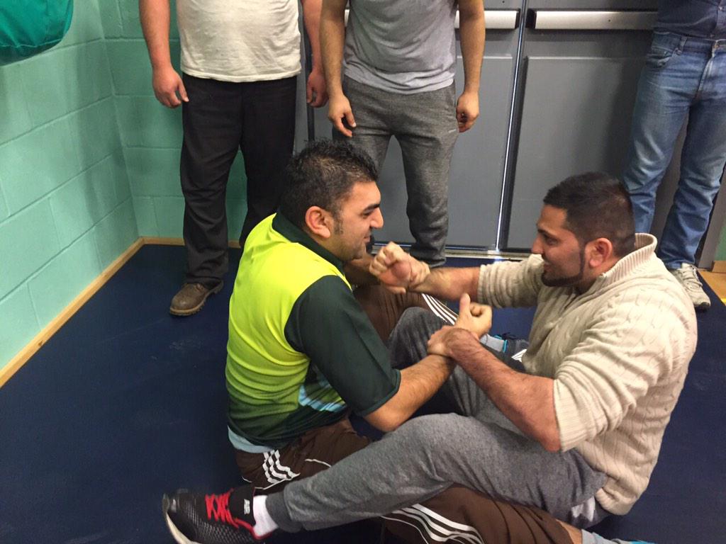 Wrist lock proved to be a fun and competitive sports during the Ijtema 2015 <a href="/MKA_UK/">MKA UK</a> <a href="/MKA_Herts/">AMYA Hertfordshire</a>