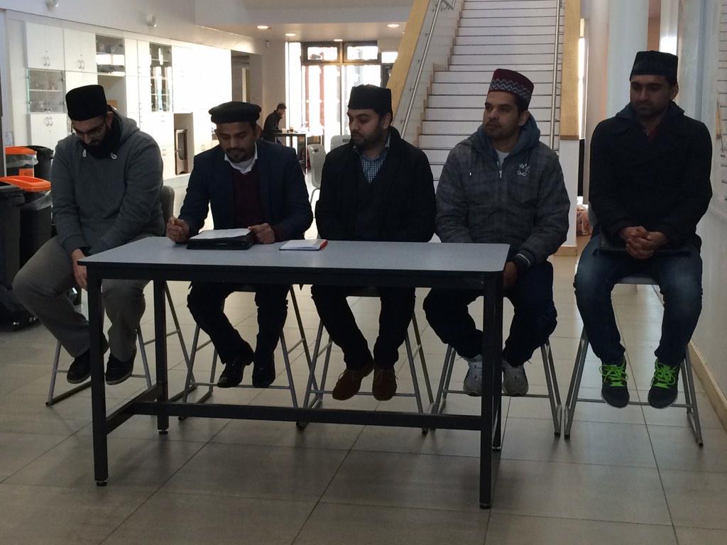 Opening session for MKA Stevange Ijtema. Alhamdolillah the