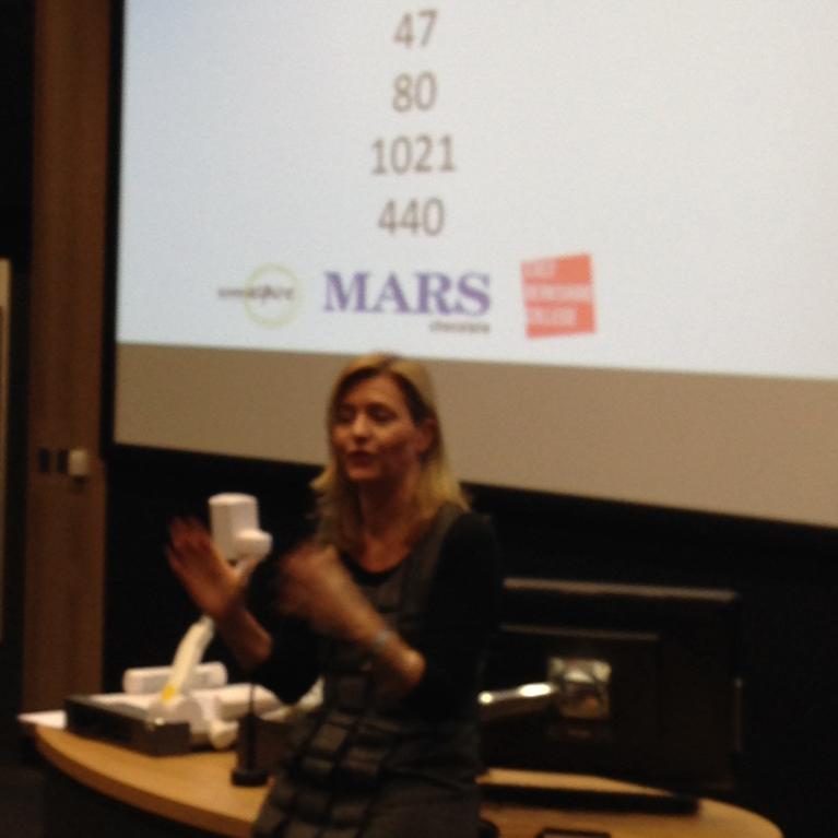sloughaspire's tweet photo. Listening to brilliant advice for Women in Business from Amanda Davies @MarsChocUK at @TweetEBC http://t.co/FckLVP5Ioc