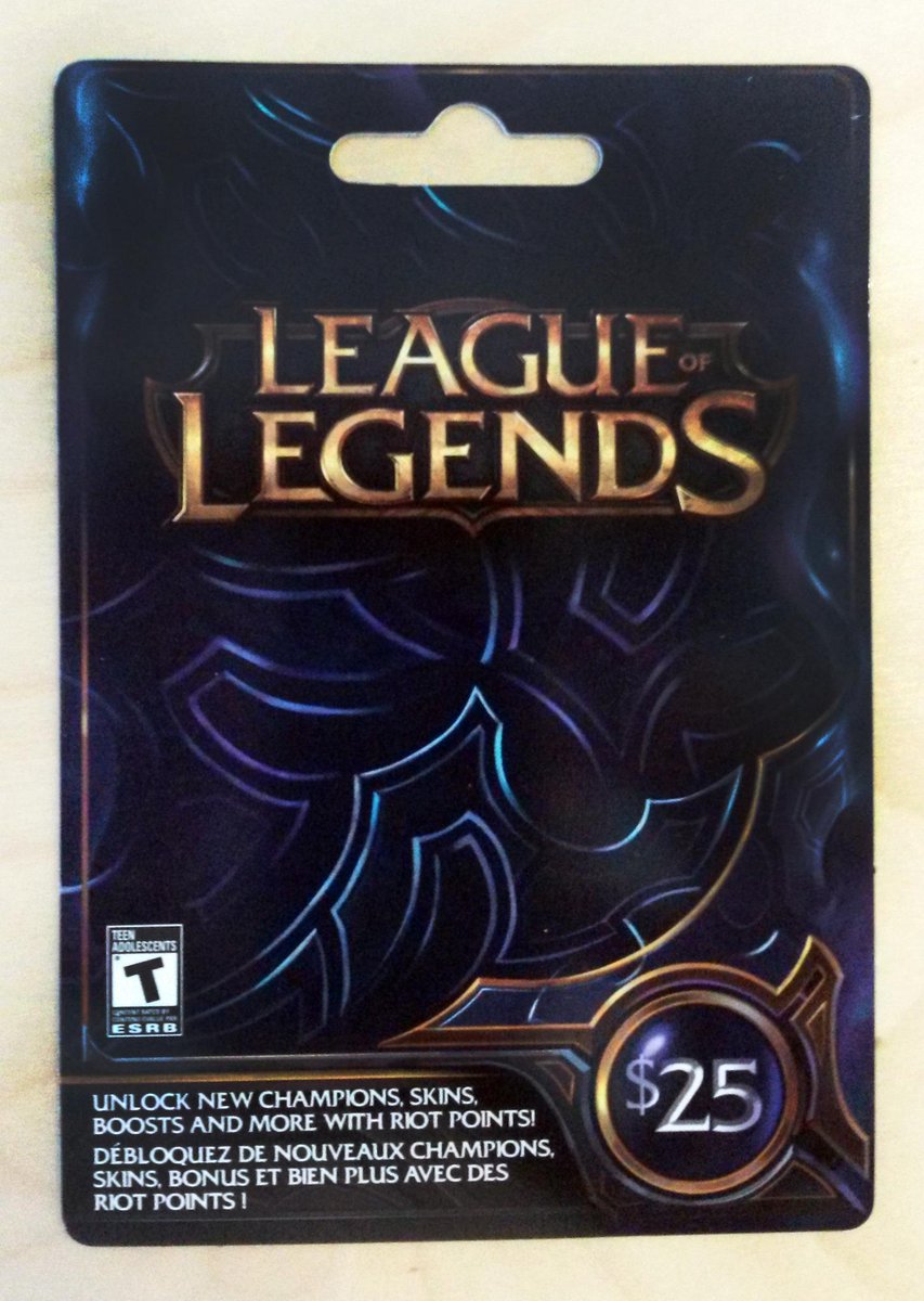 EngineMedia's tweet image. Giveaway time! FREE NA #LeagueOfLegends $25 RP! Follow &amp;amp; RT to be entered b4 Jan 27 12PM EST for a chance to win!
