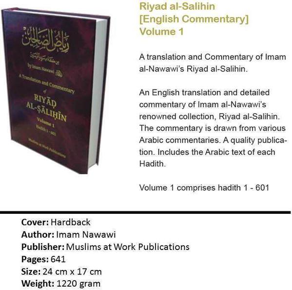 Muslims_At_Work's tweet photo. Imam al-Nawawi's Riyad al-Salihin  #islamicpublications#islam#deen http://t.co/HIKD3V3HpH