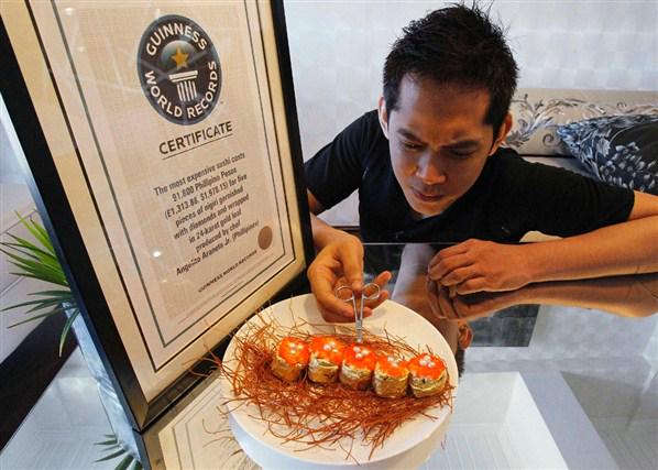 TBT9_W9's tweet photo. 1628 euros pour un sushis au diamant. Ha quand même ! #TPMP http://t.co/pXwAiJsbBU