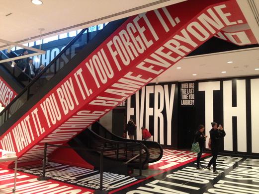 Happy Birthday, Barbara Kruger! You Want It. You Buy It. You Forget it.  