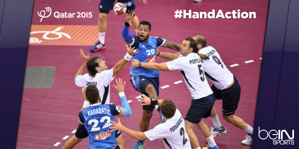 beinsports_FR's tweet photo. L’équipe de France s’est qualifiée pour les quarts de finale (33-20) http://t.co/UYGLUIZjip #FRAARG #HandAction http://t.co/vJNvXvJBq4