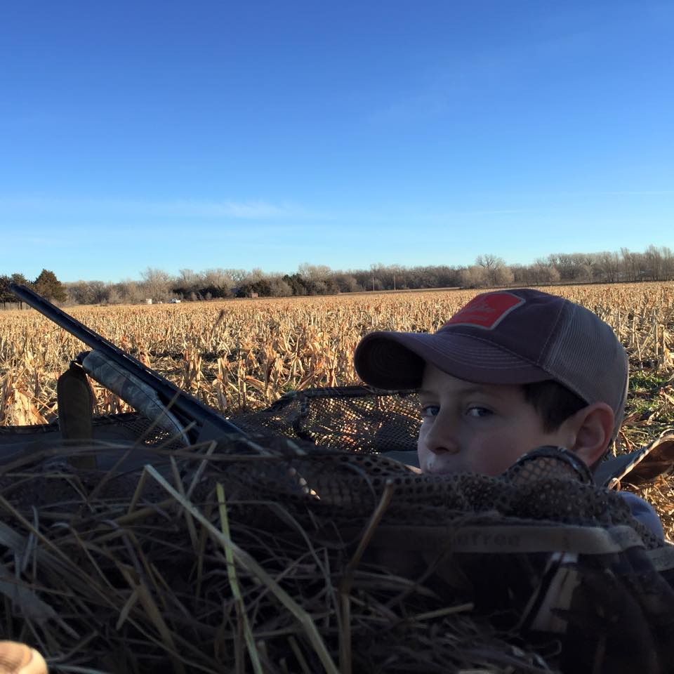 Our good friend Cooper Carpenter representing in the field today.