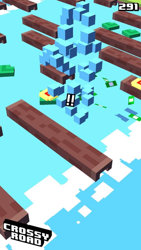 Original_Oz's tweet photo. 291 on #crossyroad http://t.co/wtuyYdF68a