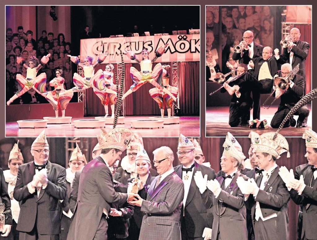 DL_Vastelaovend's tweet photo. Wiel Swaghoven ontvangt bronzen Pielhaas tijdens Circus Mök - http://t.co/AndyKdZiTA #VL15 http://t.co/RFolWG1its