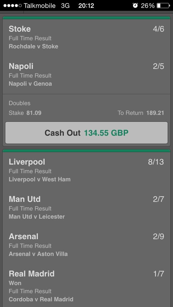 BLTips's tweet image. Napoli and Stoke take the lead 1-0 our 2 fold is looking good