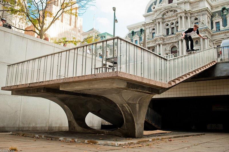 zeroskateboards's tweet photo. .@daneburman 5050 ender in Philly from #ColdWar | Photo: Billy Cox | @fallenfootwear #zeroskateboards #alternateangle http://t.co/mBds1Hsq6L