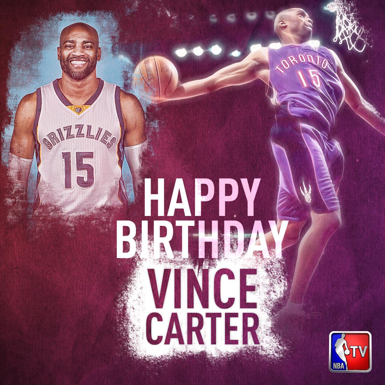 Happy Birthday to Vince Carter! 