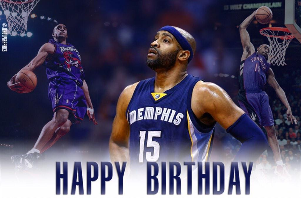 \" Happy Birthday Vince Carter 