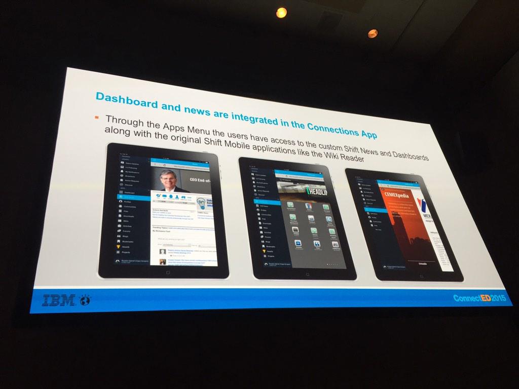 marcbulandr's tweet image. Leveraging the power of the #AppleandIBM to improve the mobile #socialbusiness experience #IBMConnectED #NewWayToWork