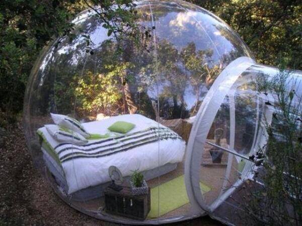 Would you like to say here? Bubble hotel #France