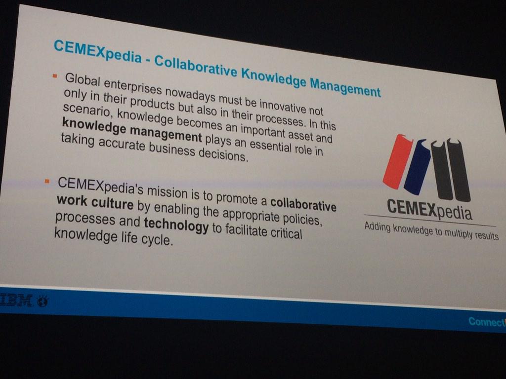 lc_garza's tweet image. Following our @CX_Shift collaboration case session at #IBMConnectED #globalnetworks #cemexpedia