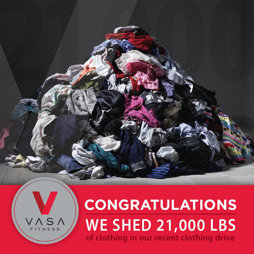 VASAFitness's tweet photo. Thanks for SHEDDING #VASAlites! #MotivationMonday #VASAcares http://t.co/5fzgObzjhC