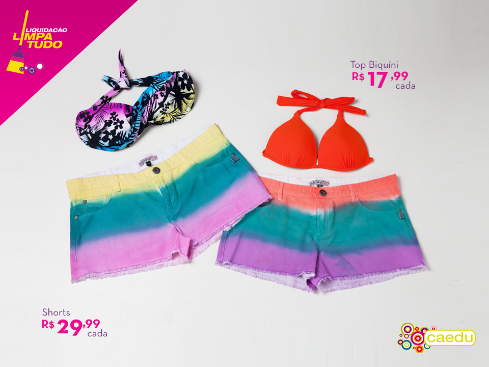 CaeduModa's tweet image. Convide sua melhor amiga e venha conferir as tendências dessa temporada! #LimpaTudoCaedu