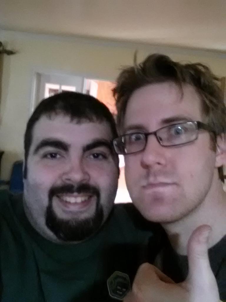 Mandabar2's tweet image. Autograph's @BigGiantCircles with @ApproachNirvana and all of my friends from the #BuildGuild house! &amp;amp; Jimmy himself!