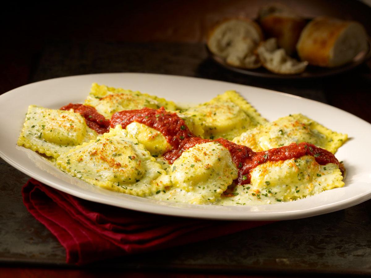 Maggianos's tweet photo. @CrazyNerdyCool You mean this ravioli?! We hope to see you soon. #ClassicPasta http://t.co/szpvnGYwt0