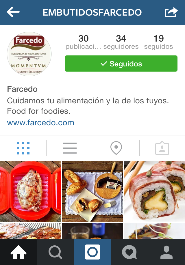 También nos podéis encontrar en #Instagram con el nombre @embutidosfarcedo  ¡Os esperamos!