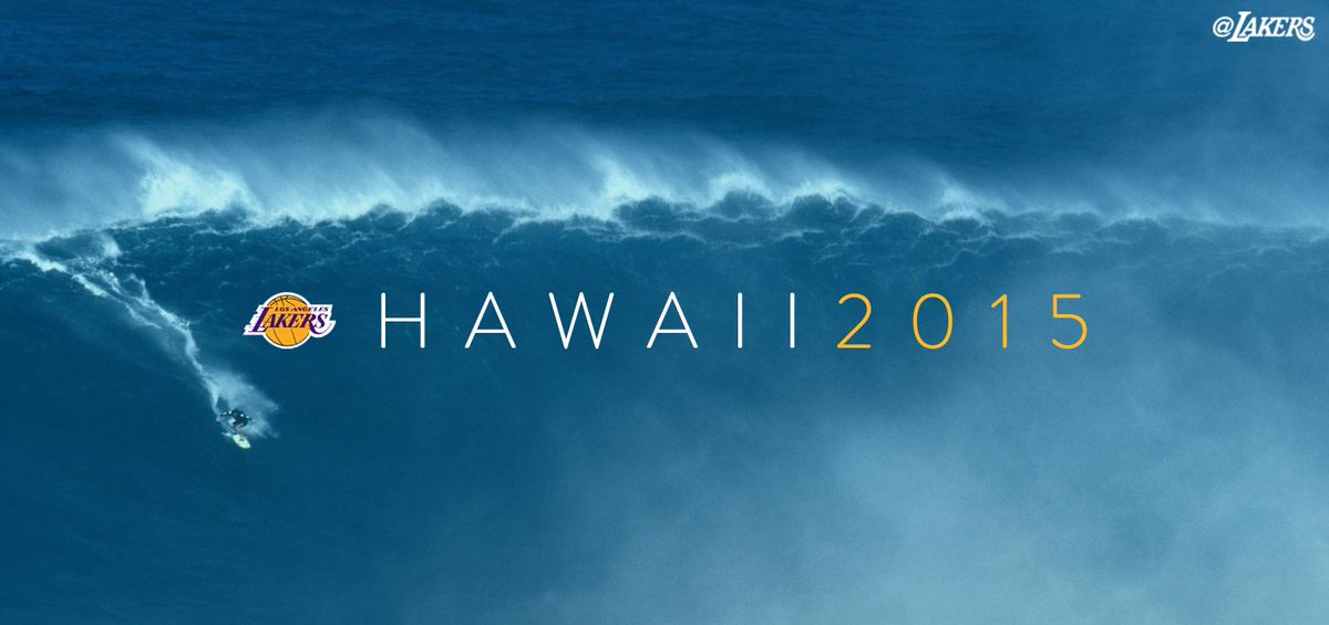 "<a href="/Lakers/">Los Angeles Lakers</a>: PRESS RELEASE: The Lakers will return to Hawaii for training camp in 2015 -  on.nba.com/1JvoVkT "