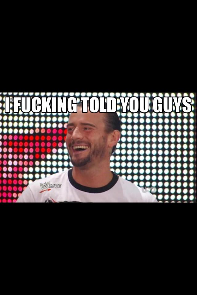 We should have listened to <a href="/CMPunk/">player/coach</a> nothing but disappointment #CancelWWENetwork