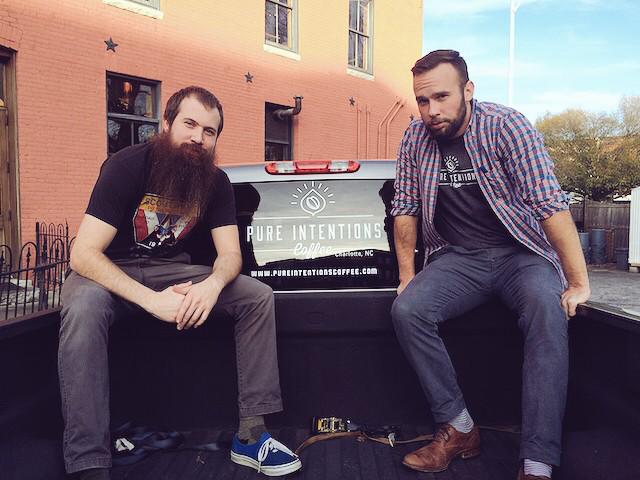 PureCoffeeCLT's tweet image. Check out our first #CollaborationSeries interview with @TheBeardedGlove of @Natty_Greenes pureintentionscoffee.com/blog/2015/01/c…