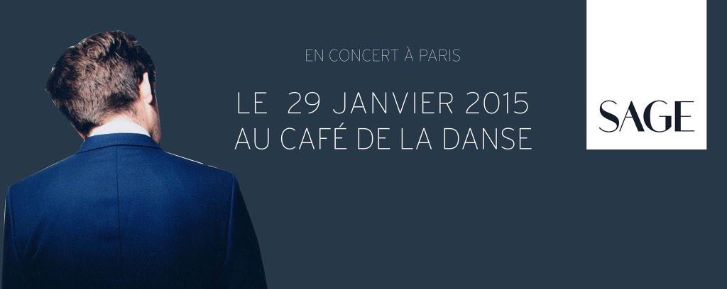 Gagnez les dernières places pour le concert de <a href="/sagebysage/">SAGE</a> au @Cafedeladanse avec @GUMLabel : facebook.com/theblindmagazi…