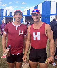 The "H" stands for Hot. 

Also, Harvard.