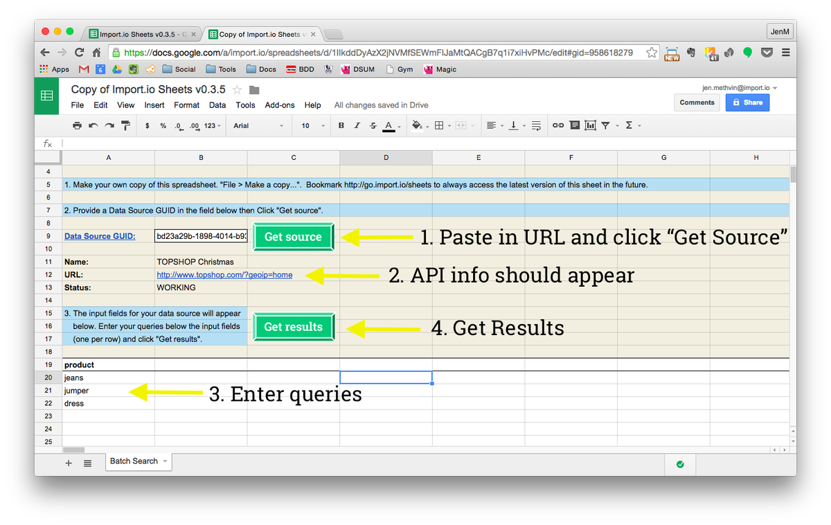 secou's tweet image. [#VEILLE] #ImportIO: Bulk extract data using Google Sheets: blog.import.io/post/updated-b…