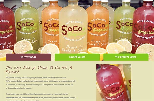 We just launched our website!  Check it out at socogingerbeer.com! #SoCoGingerBeer #gingerbeer
