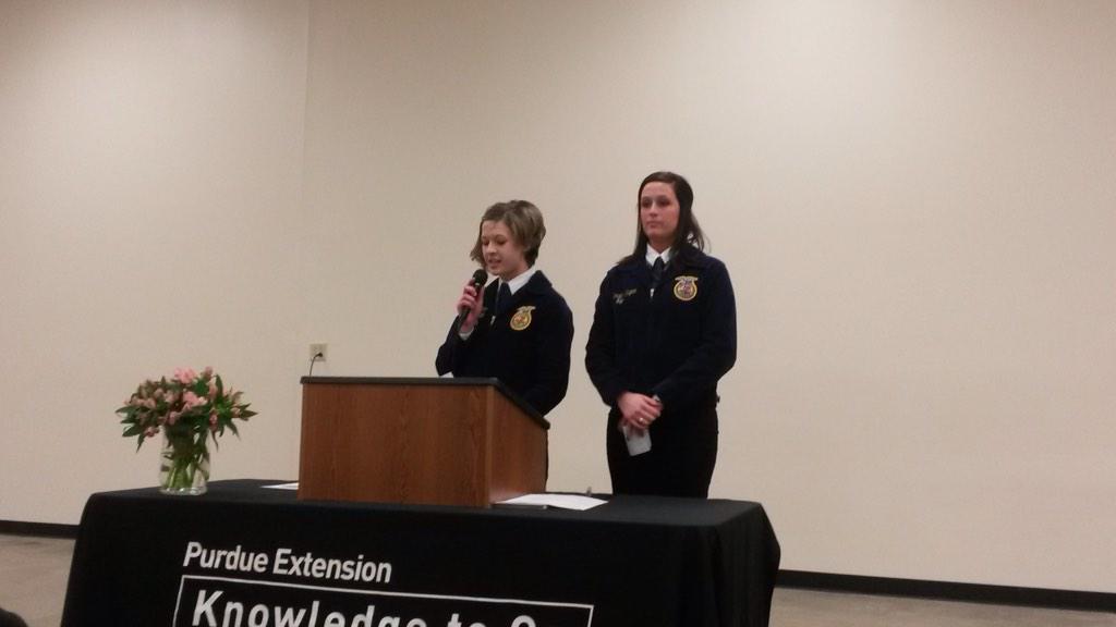 Great night at the Clay Co Extension Board Annual Dinner.