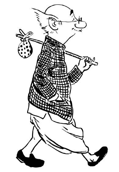 tatyaraolahane's tweet photo. #RIPCommonMan R.K. Laxman (1921-2015) http://t.co/GTNkmkJ8qJ