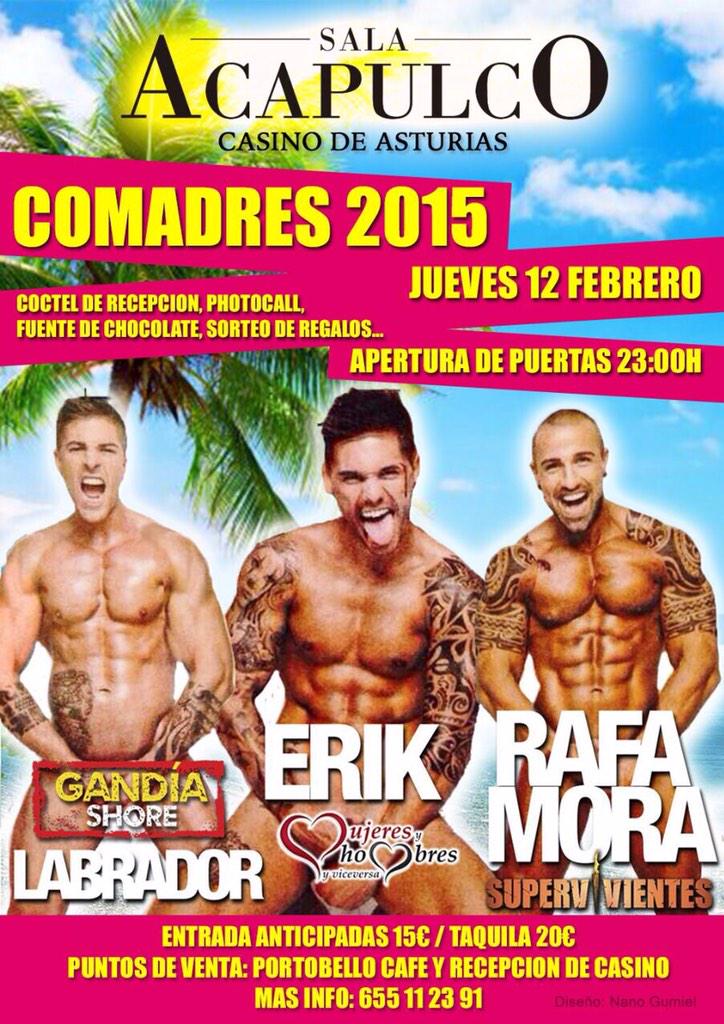 Gijonfiesta's tweet photo. Jueves 12 Febrero | FIESTA DE COMADRES 2015 en @Salaacapulco con @RAFAMORATETE @ErikRiolobos @labragandiash http://t.co/xU3PQC11mO