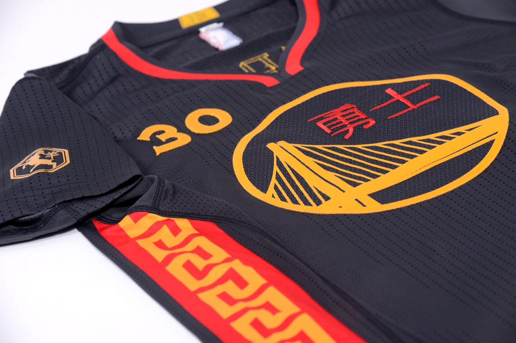 Warriors to wear Chinese heritage uniforms for select games in 2017-18  season – East Bay Times