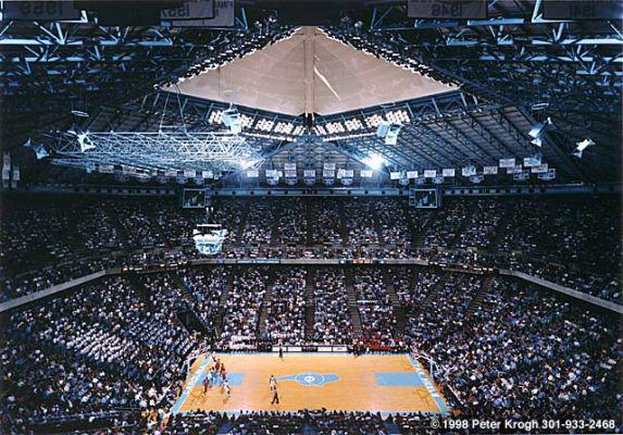 StadiumHeaven's tweet photo. Dean Smith Center- Chapel Hill, North Carolina http://t.co/5JdUnJ9SF9