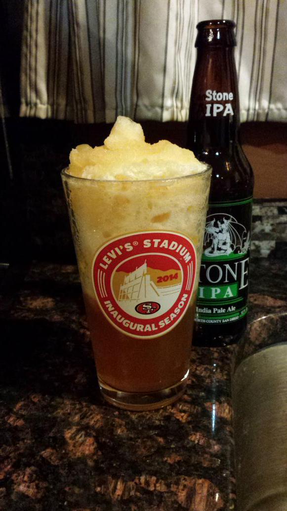 its_ya_girl_bex's tweet photo. Oops! Left it in the freezer a little too long! @StoneBrewingCo #BeerSlushy! 🍺🍻❄Cheers to #snomageddon #snopocolypse http://t.co/2B2Fyd3uHF