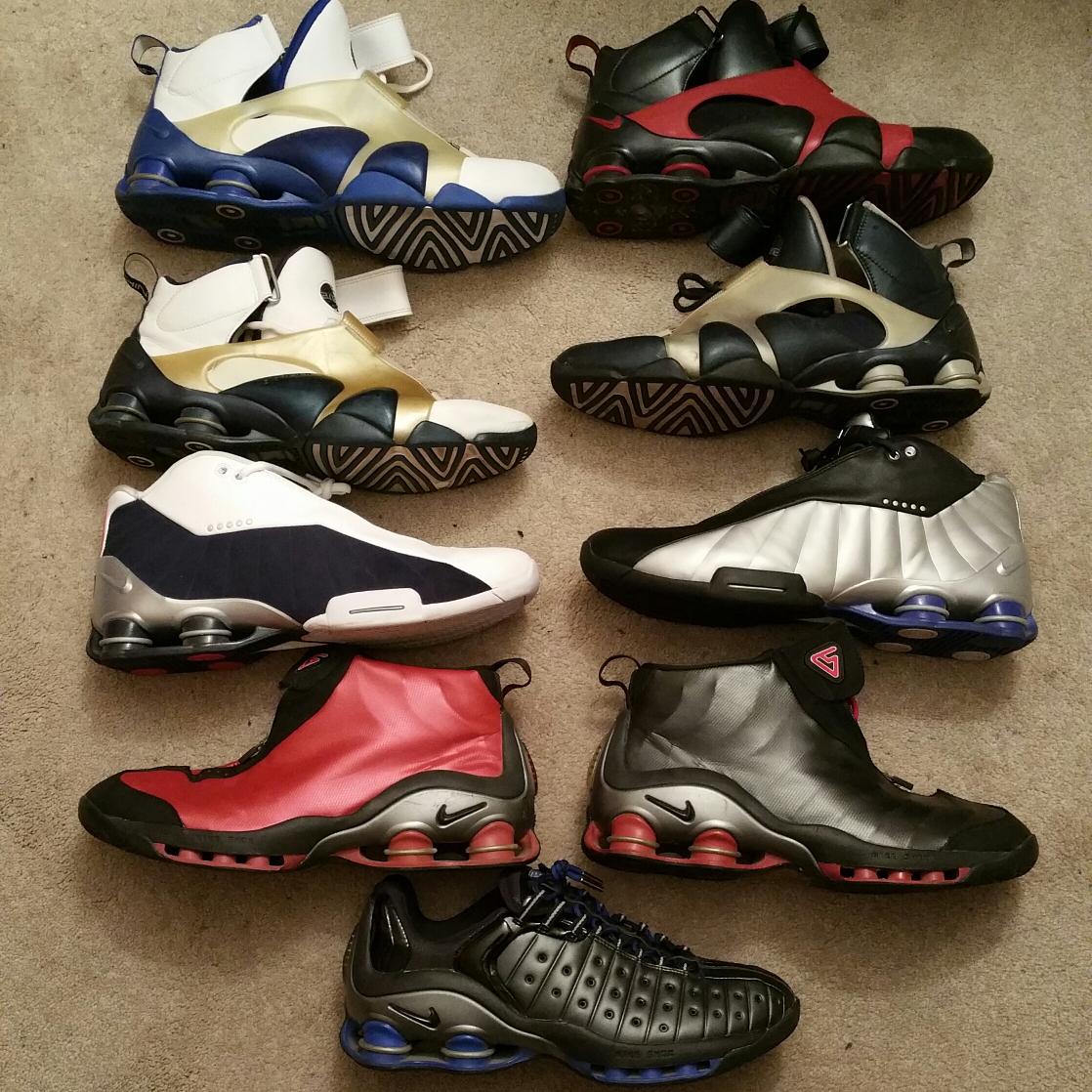 My favorite sneakers in my collection!! Happy bday Vince Carter     shox 