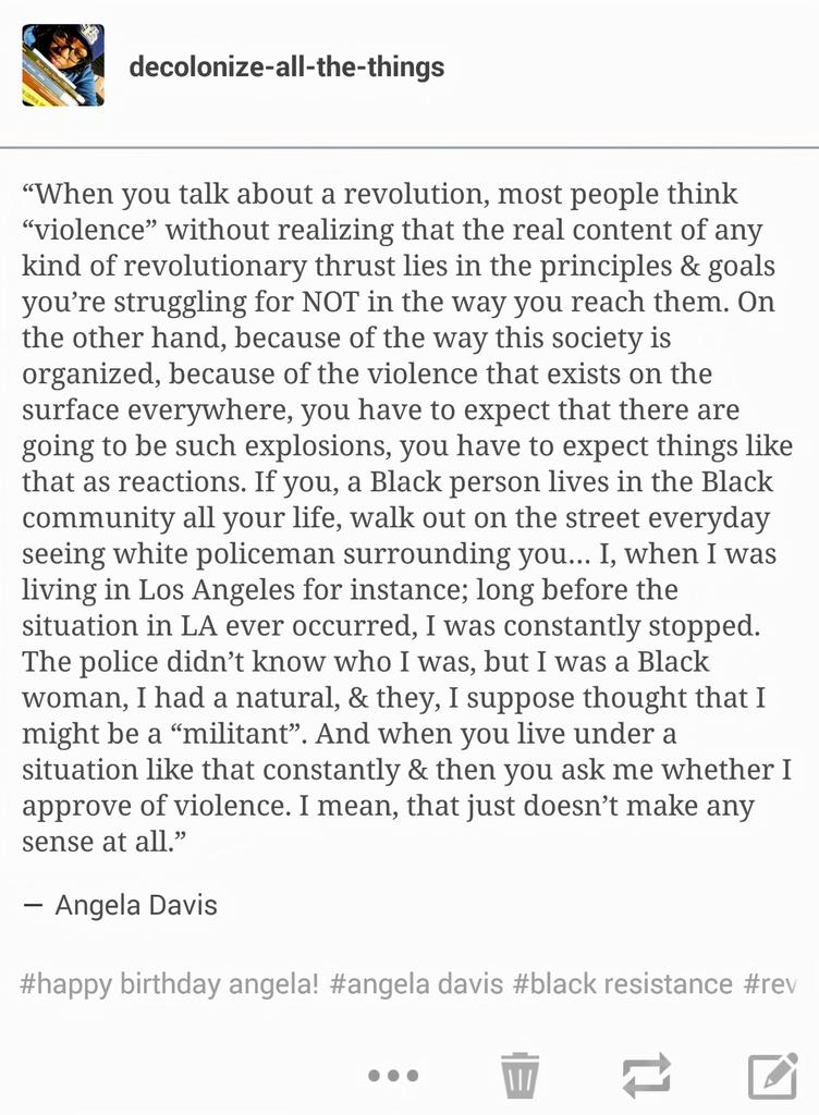 Happy birthday to the brilliant Angela Davis! 