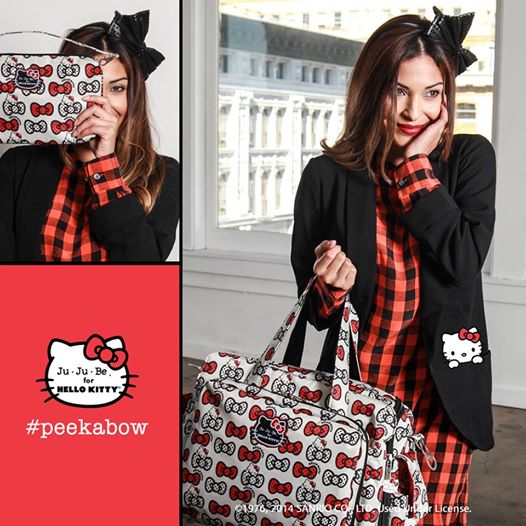 SanrioMP's tweet photo. Take A Peek at the latest Ju-Ju-Be for Hello Kitty #peekabow collection available @SanrioMP! #jujube #hellokitty http://t.co/6ZMaKonHD4