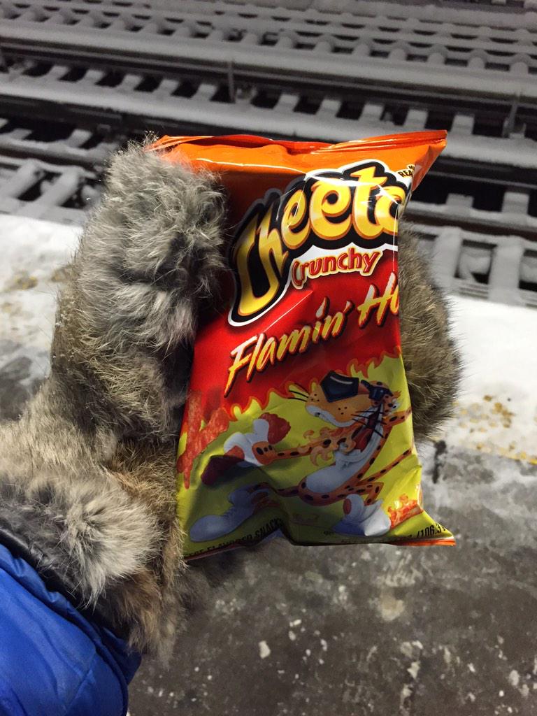 alexdelany's tweet photo. #flaminghot #snopocolypse http://t.co/4dNB4wyCq2